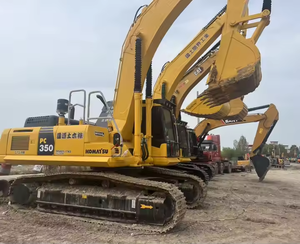 Excavatrice utilisée de bonne condition pour la construction Excavatrice de Komastu PC350 à des prix bon marché utilisée Komastu PC350 en stock - Product Image 6