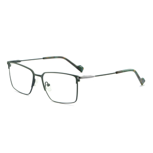 LE6542 メンズメタルスクエア光学フレーム高品質眼鏡フレーム新デザインアイグラス<span class=keywords><strong>2026</strong></span> - Product Image 6