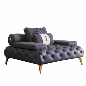 Warung kopi recycliner modern blue <span class=keywords><strong>velvet</strong></span> chesterfield cube sectional sofa sudut <span class=keywords><strong>dubai</strong></span> sofa longgar - Product Image 6