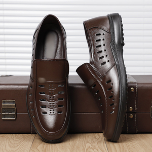 <span class=keywords><strong>Mocasines</strong></span> de cuero de alta calidad para <span class=keywords><strong>hombre</strong></span>, zapatos de vestir para conductores, nuevo diseño de verano - Product Image 1