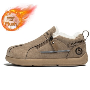 <span class=keywords><strong>Botas</strong></span> de Nieve para <span class=keywords><strong>Hombre</strong></span>, de Invierno, para Exteriores, de Gamuza y Cuero, con Suela de PVC Gruesa, Cálidas, Casuales, de Algodón, Antideslizantes y a la Moda - Product Image 5