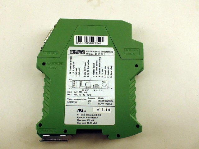 PLC Contact 2313067 PSI-DATA/BASIC-MODEM Interface Converter Module Warranty Product