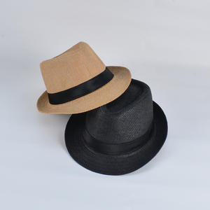 Ruban Chapeau De <span class=keywords><strong>Paille</strong></span> Chapeau De <span class=keywords><strong>Paille</strong></span> Noir Plage En Gros D'été Hommes pour Hommes Floppy Chapeau De <span class=keywords><strong>Paille</strong></span>. plaine Fedora Vie Quotidienne Adultes - Product Image 3