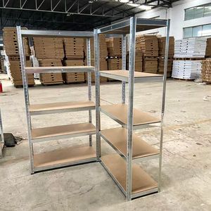 מדפי אחסון מתכת כבדים ללא ברגים, מתכווננים, 5 שכבות, עמידים בפני חלודה, לשימוש ביתי או במוסך - Product Image 4