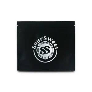 MOQ personalizado 500pcs Popular em pé Zip Pouch Para Whey Protein Pó Embalagem Sacos De Café