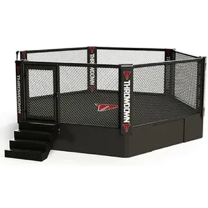 Customized logo boxing ring Fighting Octagon mma sanda cage