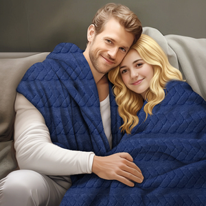 Manta de Sherpa Jacquard 3D, Poliéster Reciclado, Suave y Cálida, Venta al Por Mayor, Fábrica GRS - Product Image 4