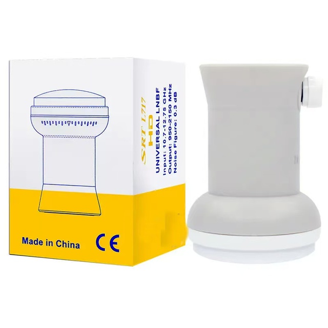 Hot Selling Good ABS Material Shell 3 Rings Aluminum Heavy Quality Ultra HD 1080P Universal C Band / Ku Band LNB