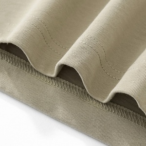 T-shirt Personalizzata Oversize in Cotone 100% Tessuto, Manica Corta, Bianco e Nero, Estiva, Sportiva, Traspirante, ad Asciugatura Rapida, di Alta Qualità - Product Image 6