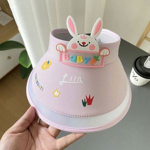 Chapeau de soleil pour enfants, visière anti-UV pour filles, nouveau modèle été 2025, chapeau de soleil ajouré pour enfant - Product Image 4