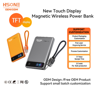Cargador Portátil Inalámbrico LDJ05 de 22.5W, Magnético, Ultra Delgado, Carga Rápida, con Pantalla TFT, 5000mAh/10000mAh, Certificaciones CE, FCC, RoHS - Product Image 5