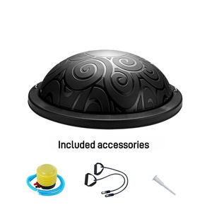 Venta al por mayor Pilates Wave Ball Fitness Balance Ball Natación Yoga Training Balance Ball con reposabrazos - Product Image 3