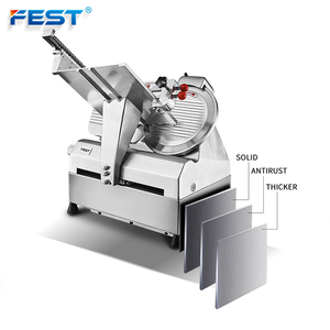 Machine à trancher la viande électrique commerciale la plus <span class=keywords><strong>populaire</strong></span> de 13 pouces pour la fabrication de bacon, les restaurants, les boucheries et les restaurants de fondue - Product Image 3