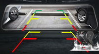 Caméra de tableau de bord avec écran tactile intégral de 10 pouces, double objectif 1080P, vision nocturne, boîte noire de voiture pour la vente en gros