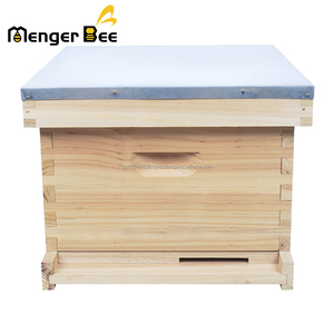 รังผึ้งแบบ Langstroth 2 ชั้น รุ่น New MengerBee 10 เฟรม แบบยังไม่ประกอบ  ทำจากไม้  แบบประกบหางนก  รับประกัน 2 ปี - Product Image 5