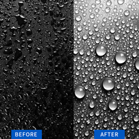 Ventes chaudes, kit de revêtement de peinture automobile en spray céramique de 350 ml, revêtement haute brillance, hydrophobe, autonettoyant, imperméable à la pluie, pour le detailing automobile