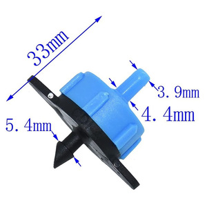 Cabezales de Riego por Goteo de 2L, 4L y 8L, Goteros con Compensación de Presión para Riego de Jardín y Balcón con Flujo Desmontable - Product Image 2
