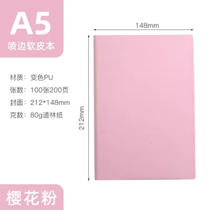 Custom A5 Business Hardcover <b>Leather</b> Thermal Binding Notebook with Logo Printing Wholesale Gift Option for Office Use - Product Image 4