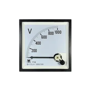 1000V/100V Zeiger Hochspannung messer AC indirekt 1000Hz dh96 yt96 CP96 Zwischen frequenz voltmeter
