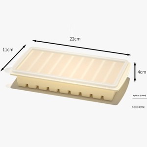 Moule à glaçons rectangulaire en silicone de qualité alimentaire, nouveau design, bac à glaçons en silicone - Product Image 5