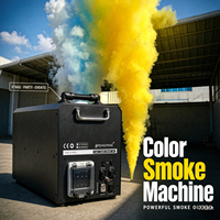 Machine à fumée colorée 3500W pour Baby Shower, Mariage, Fête, DJ, Révélation du Sexe, Festival - Jet de brouillard liquide DMX