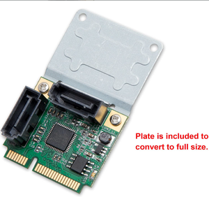 Adattatore ASMedia ASM1061 Mini PCIe a 2 Porte SATA 3.0, Scheda Controller PCI Express SATA3.0 - Product Image 5