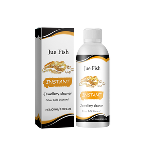 Jue Fish - Solución Líquida Profesional para Limpiar Joyas, Oro, Plata y Diamantes, Ecológica, Modelo DEL-1864 - Product Image 1