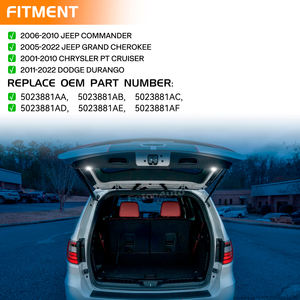 Nouvelles lumières intérieures de porte d'ascenseur de cargaison de porte de LED pour Dodge Durango Jeep Grand Cherokee Chrysler <span class=keywords><strong>PT</strong></span> <span class=keywords><strong>Cruiser</strong></span>-lampes de porte de cargaison - Product Image 4