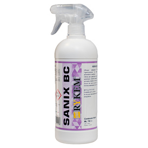 Desinfectante a base de alcohol Rykem Sanix Bc 750ml para alimentos, cuidado de la salud, almacenamiento en frío, rebanadoras, HACCP - Product Image 3