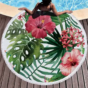 High quality travel beach towel with printing
