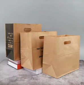 Customized Logo <b>Design</b> Luxury White Cardboard Shopping Bag Hand Length Handle Custom Color Recyclable for Fur Clothing <b>Packaging</b> - Product Image 6