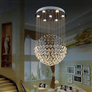 Lustre en cristal Art Déco de fabrication chinoise, éclairage intérieur glamour à bon prix - Product Image 3