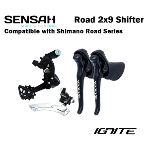 SENSAH — leviers de vitesse pour vélo de route, 2x9, levier de frein, ensemble de dérailleurs arrière pour <span class=keywords><strong>SHIMANO</strong></span> <span class=keywords><strong>R7000</strong></span> - Product Image 2