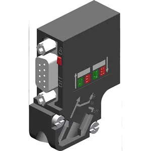 SIMATIC DP, connector for PROFIBUS up to 12 MBit/s 35 degree cable outlet 6ES7972-0BB61-0XA0