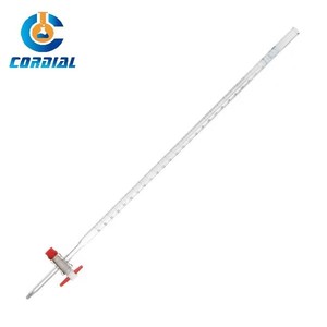ก๊อกปิด-เปิดสารเคมีแบบตรงชนิด PTFE ยี่ห้อ CORDIAL พร้อมบัลลาสต์แบบ E และขีดบอกปริมาตรถาวร สำหรับใช้ในห้องปฏิบัติการ - Product Image 5