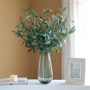 Ramilletes de Olivo Artificiales Ruilisi con Frutos, Decoración para Bodas y Hogar, Estilo Nórdico, Planta Decorativa Verde - Product Image 2