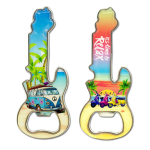 לוגו מותאם אישית אבץ סגסוגת מתכת ocen החוף נושא צד לטובת מזכרת בקבוק מתנה פותחן - Product Image 6