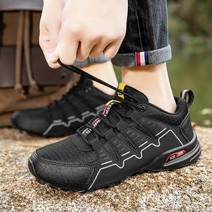 Zapatos de Senderismo para Hombre, Transpirables, con Parte Superior de Malla, Suela de Goma, Entresuela de EVA, Punta Cerrada, para Trekking y Deportes al Aire Libre - Product Image 3