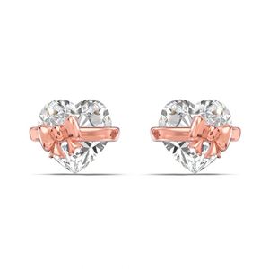 Heart Cut Zircon Jewelry <b>Set</b> 925 <b>Silver</b> Rhodium Plated <b>Necklace</b> Ring <b>Earrings</b> Women Romantic Engagement Party Style - Product Image 6