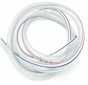 <span class=keywords><strong>Tuyau</strong></span> flexible en PVC transparent renforcé de fil d'acier en spirale, anti-affaissement, pour <span class=keywords><strong>pompe</strong></span> à eau et transfert - Product Image 4