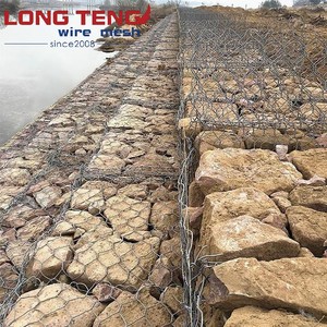 Gabion loại khác nhau cho tường/mạ kẽm gabion Nệm hộp đá giữ lại tường lưới - Product Image 4