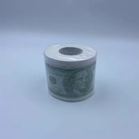Papier toilette créatif de style américain imprimé 100 dollars en pâte de bois vierge