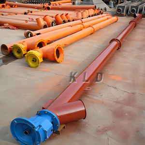 Hete Aanbieding China Fabriek Spirale Trog Auger Schroefconveyor met Bekende Merk Motor en Verstelbare Snelheid voor Dierenvoer - Product Image 4