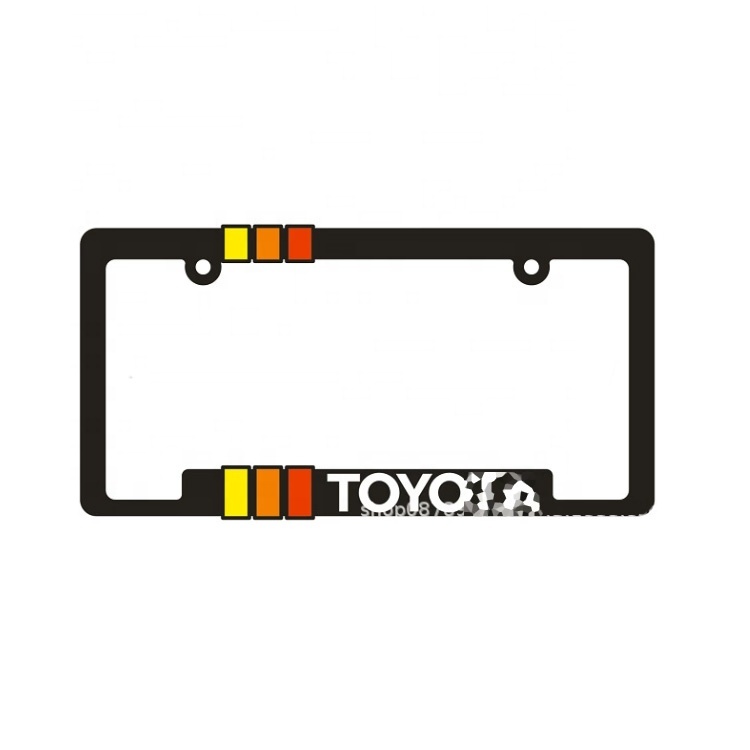 Custom US Standard Plastic License Plate