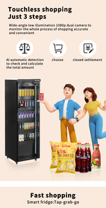 Thông minh tủ lạnh ai trực quan Snack mát uống thực phẩm thông minh tủ lạnh máy bán hàng tự động để bán - Product Image 4