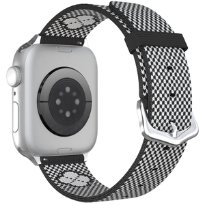 Correa de Reloj de Nailon Tejida sin Costuras con Patrón Floral Personalizado, Correa de Repuesto para Apple Watch 11 10 Ultra 3 SE - Product Image 3