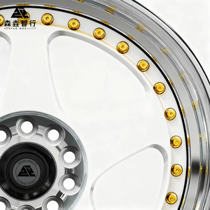 Velg Aluminium Forged SY Custom Luxury 2-Piece 18/19/20/21-Inch 5x114.3 Desain Deep Lip Brush Spoke - Product Image 4