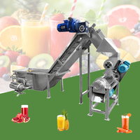 Machine à jus de fruits électrique de haute qualité, extracteur de jus de gingembre, pêche, poire, ananas, tomate, pomme, machine à faire de la pulpe de fruits