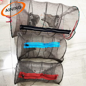 25*45cm lưới gấp tôm hùm cua Crawfish tôm nuôi trồng thủy sản bẫy cho Lưới Đánh Cá - Product Image 6