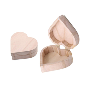 Eco-Friendly Whole Factory Engraved Wooden Ring Box Crafted Wood Jewelry Packaging for Weddings & Wall Signs